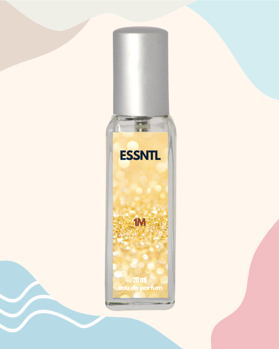 ESSNTL 1M Perfume - Bold & Luxurious Amber Woody Fragrance | 50ml Eau de Parfum | 20ml Eau de Parfum | Spicy, Warm & Rich Scent | Long-Lasting Luxury Scent for Men | Classic & Clean Scent for Men