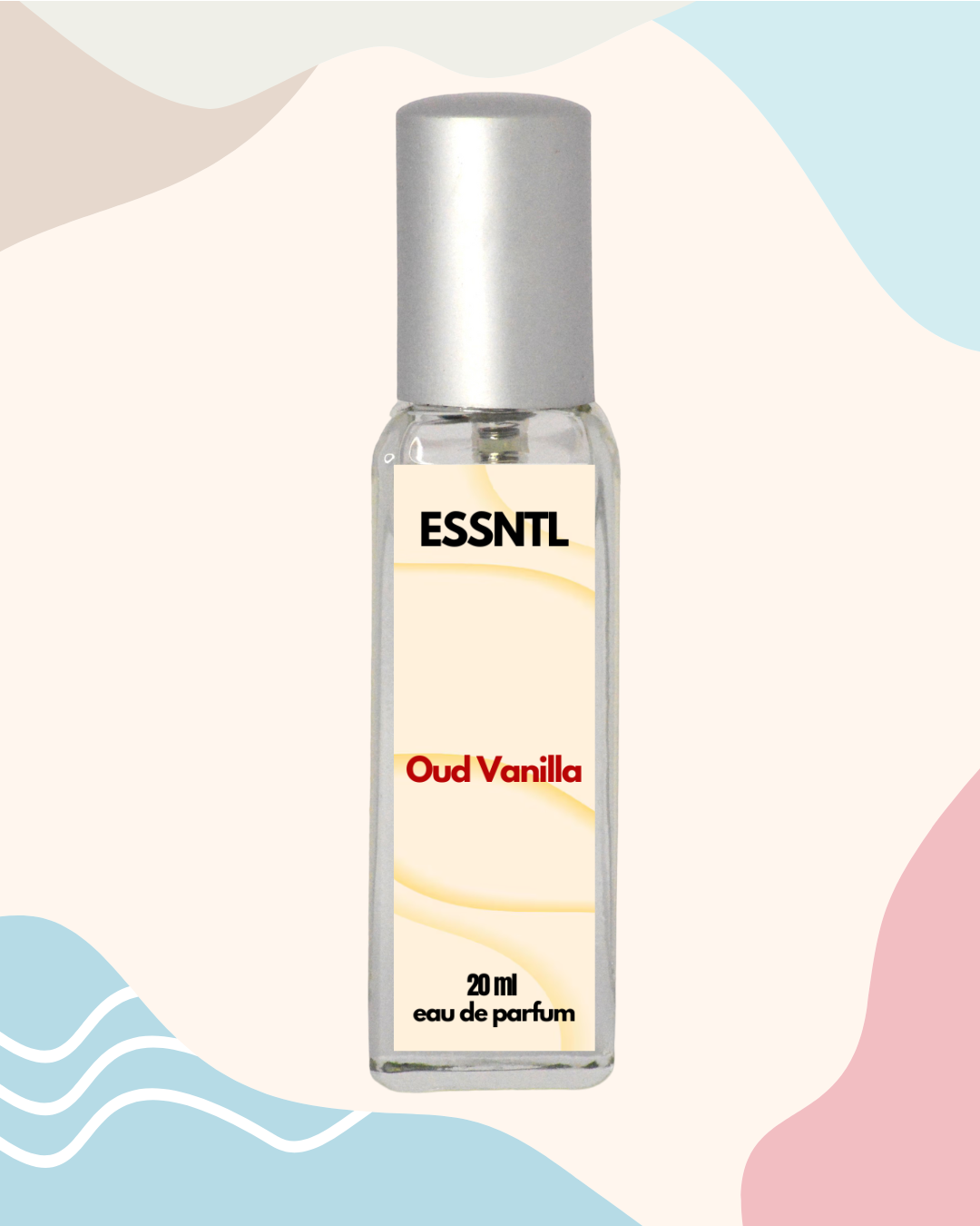 ESSNTL Oud Vanilla Perfume - Rich & Exotic Gourmand Oud Fragrance | 50ml Eau de Parfum | 20ml Eau de Parfum | Warm, Sensual & Spicy-Sweet Scent | Long-Lasting Luxury Perfume for Men & Women | Deep, Opulent Signature Vibe