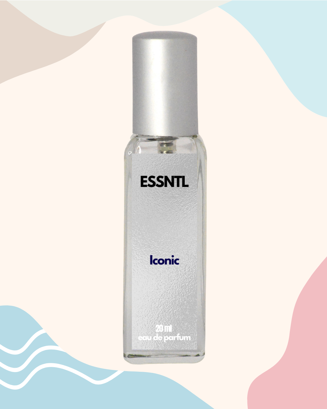 ESSNTL Iconic Perfume - Sophisticated & Timeless Woody Spicy Fragrance | 50ml Eau de Parfum | 20ml Eau de Parfum | Refined, Elegant & Distinguished Scent | Long-Lasting Statement Fragrance | Classic & Clean Scent for Men
