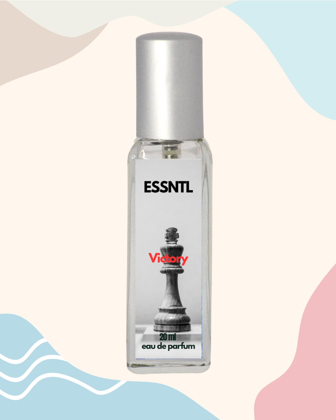 ESSNTL Victory Perfume - Powerful & Energetic Citrus Woody Fragrance | 50ml Eau de Parfum | Bold, Fresh & Confident Scent | Long-Lasting Sporty Fragrance | Classic & Clean Scent for Men