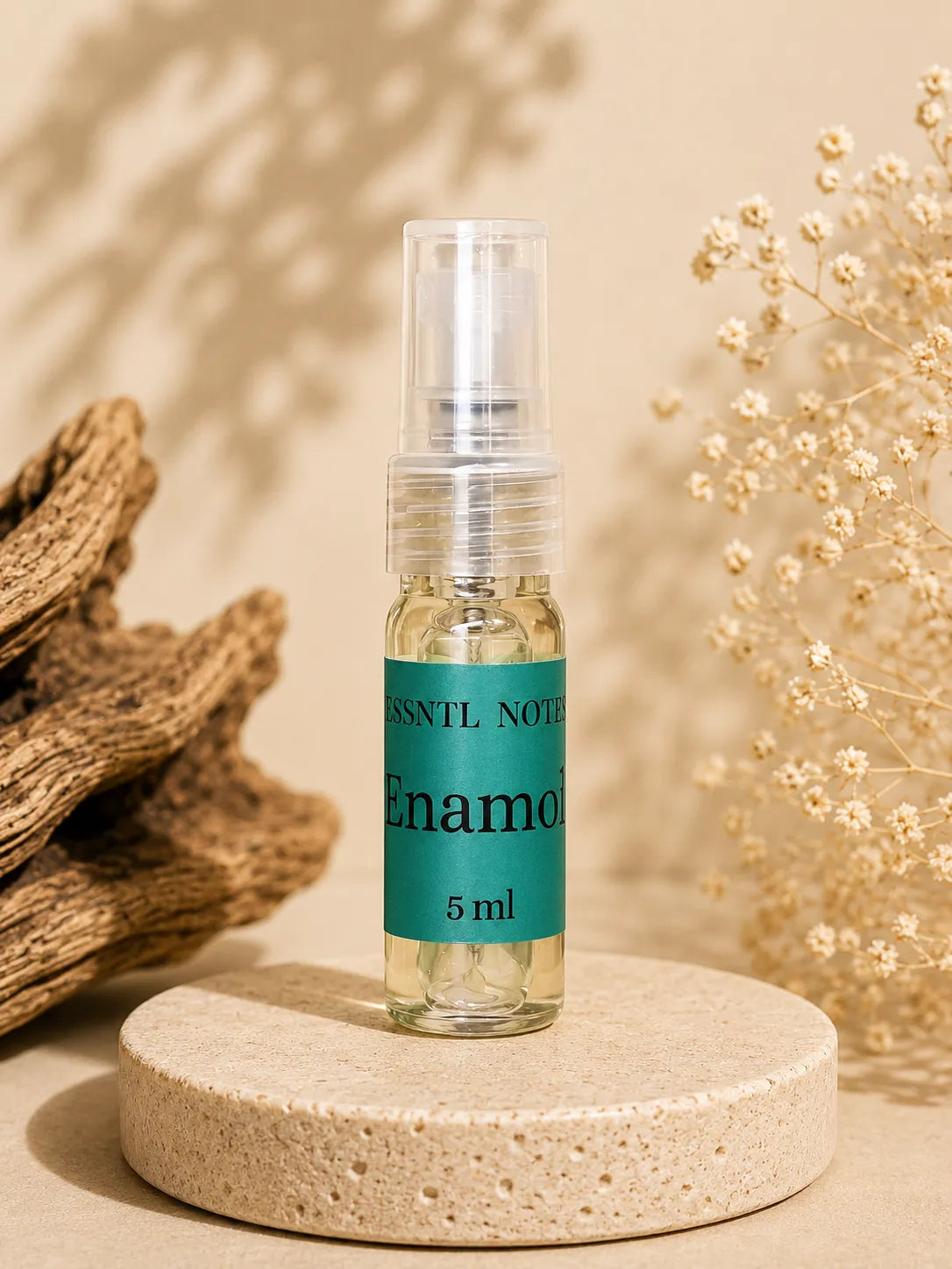 ESSNTL NOTES Enamor Intense Passionate Fresh Spicy 5ml perfume sample for fragrance discovery and gifting