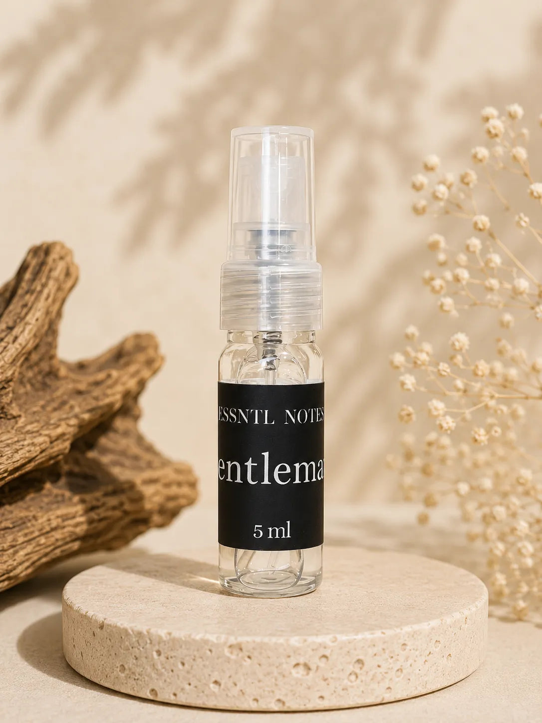 ESSNTL NOTES Gentleman : Bergamot, Sichuan Pepper and Lavender Fragrance perfume 5ml travel size