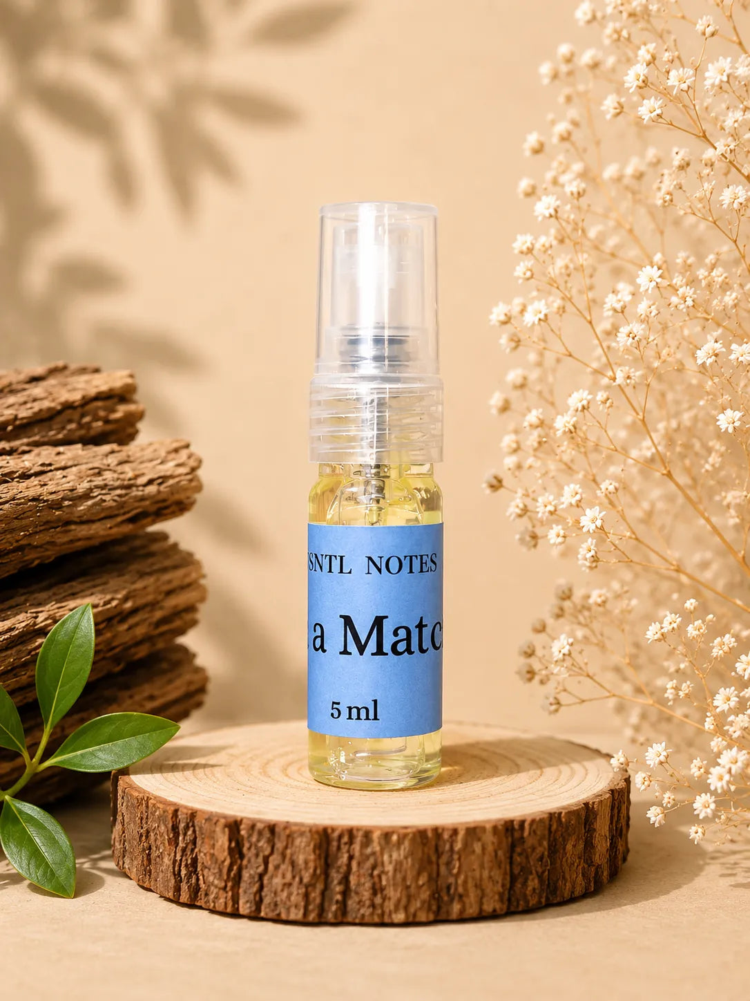 ESSNTL NOTES It's A Match Fresh Unique Citrus Floral 5ml perfume sample for fragrance discovery and gifting