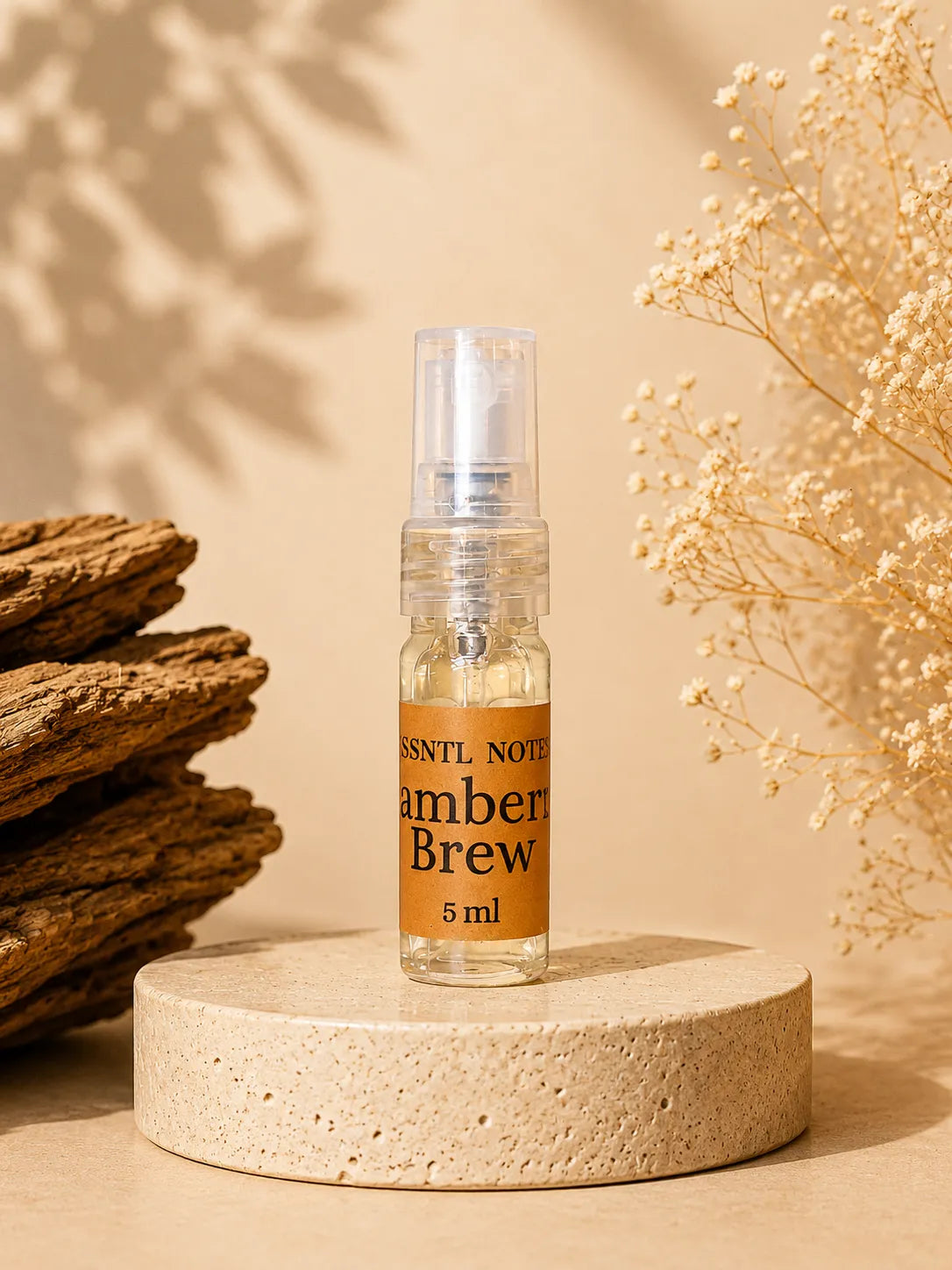 ESSNTL NOTES Kamberra Brew : Roasted Coffee and Vanilla Fragrance perfume 5ml travel size