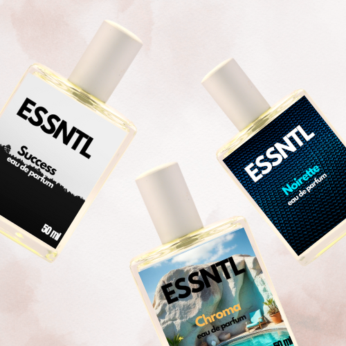 ESSNTL Chroma Perfume - Fresh & Vibrant Citrus Aquatic Fragrance | 50ml Eau de Parfum | Crisp, Refreshing & Invigorating Scent | Long-Lasting Everyday Fragrance | Classic & Clean Scent for Men