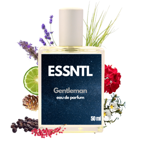 ESSNTL Gentleman Perfume - Rugged & Magnetic Spicy Woody Fragrance | 50ml Eau de Parfum | Fresh, Confident & Bold Scent | Long-Lasting Signature Fragrance | Classic & Clean Scent for Men