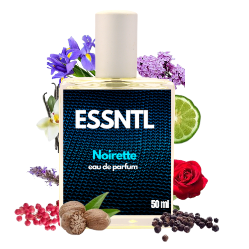 ESSNTL Noirette Perfume - Dark & Seductive Spicy Amber Fragrance | 50ml Eau de Parfum | Warm, Mysterious & Sensual Scent | Long-Lasting Signature Fragrance | Classic & Clean Scent for Men