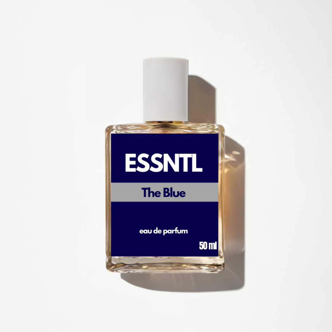 ESSNTL The Blue Perfume - Timeless & Sophisticated Citrus Woody Fragrance | 50ml Eau de Parfum | 20ml Eau de Parfum | Fresh, Crisp & Clean Scent | Long-Lasting Luxury Fragrance | Classic & Clean Scent for Men