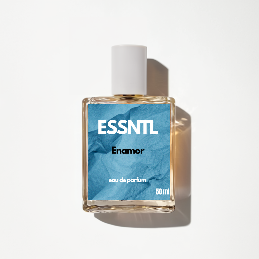 ESSNTL Enamor Perfume - Intense & Passionate Fresh Spicy Fragrance | 50ml Eau de Parfum | 20ml Eau de Parfum | Warm, Invigorating & Magnetic Scent | Long-Lasting Romantic Fragrance | Classic & Clean Scent for Men