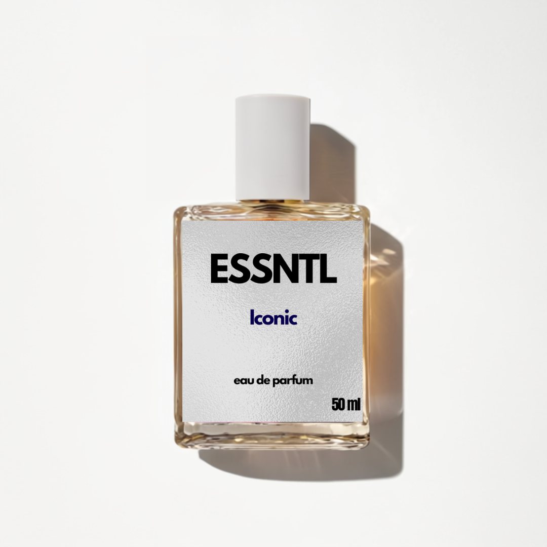 ESSNTL Iconic Perfume - Sophisticated & Timeless Woody Spicy Fragrance | 50ml Eau de Parfum | 20ml Eau de Parfum | Refined, Elegant & Distinguished Scent | Long-Lasting Statement Fragrance | Classic & Clean Scent for Men