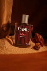 ESSNTL Love Perfume - Sensual & Addictive Sweet Woody Fragrance | 50ml Eau de Parfum | 20ml Eau de Parfum | Warm, Amber & Floral Scent | Long-Lasting Luxury Fragrance | Classic & Clean Scent for Men & Women