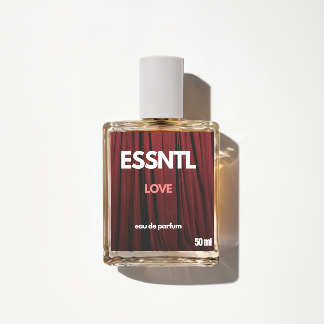 ESSNTL Love Perfume - Sensual & Addictive Sweet Woody Fragrance | 50ml Eau de Parfum | 20ml Eau de Parfum | Warm, Amber & Floral Scent | Long-Lasting Luxury Fragrance | Classic & Clean Scent for Men & Women