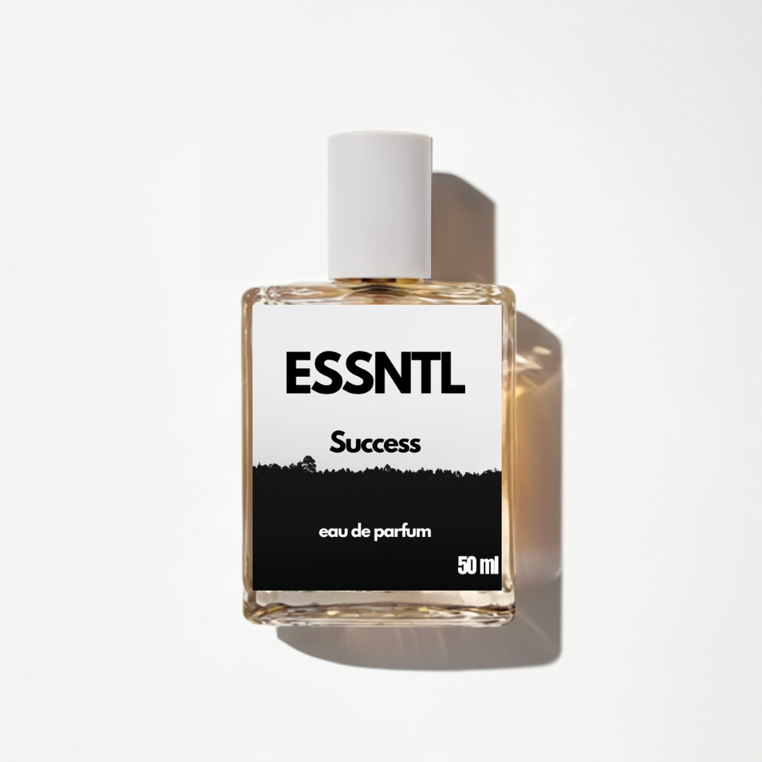 ESSNTL Success Perfume - Iconic & Masculine Fruity Woody Fragrance | 50ml Eau de Parfum | 20ml Eau de Parfum | Fresh, Smoky & Refined Scent | Long-Lasting Power Fragrance | Classic & Clean Scent for Men