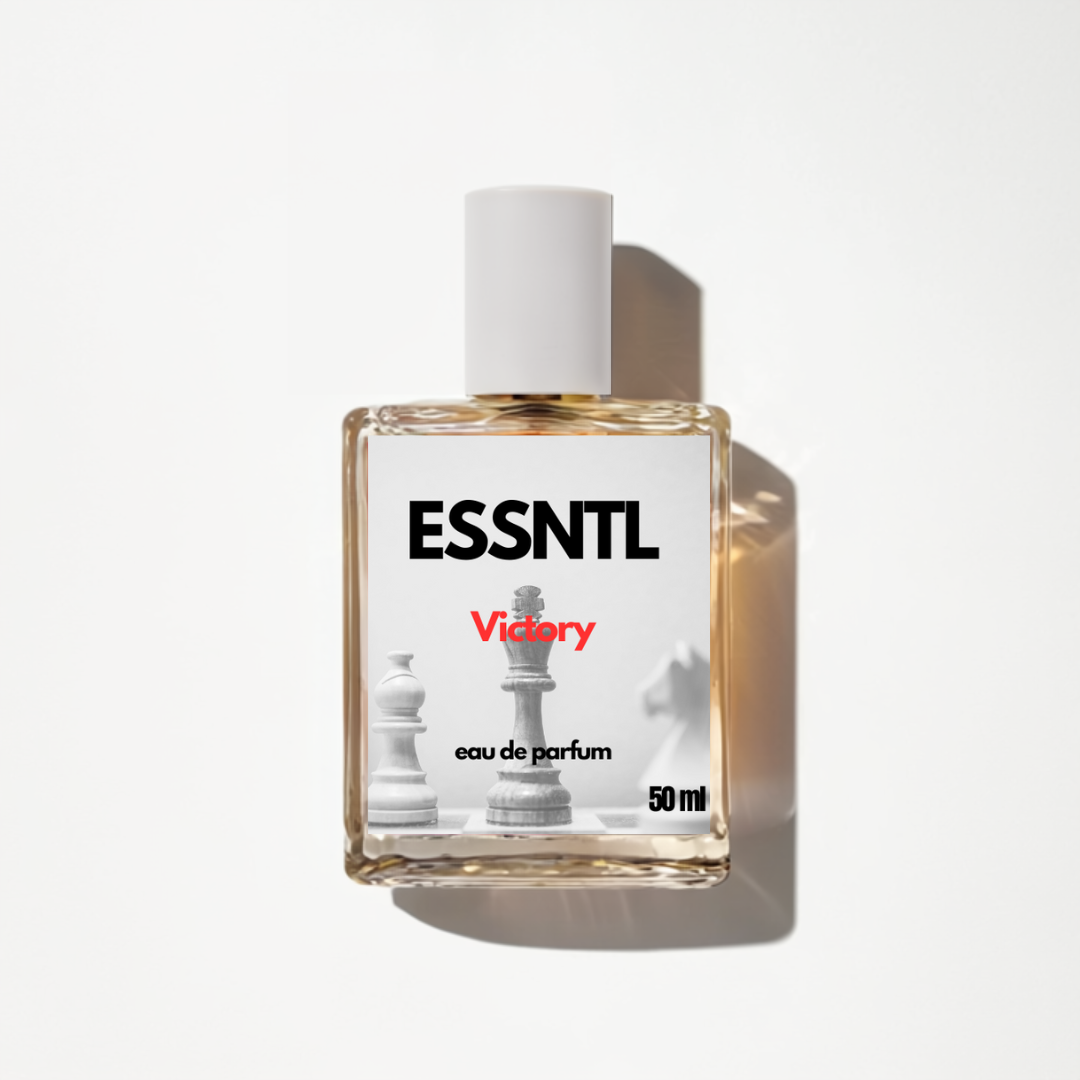 ESSNTL Victory Perfume - Powerful & Energetic Citrus Woody Fragrance | 50ml Eau de Parfum | 20ml Eau de Parfum | Bold, Fresh & Confident Scent | Long-Lasting Sporty Fragrance | Classic & Clean Scent for Men
