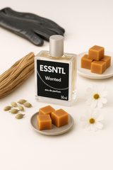 ESSNTL Wanted Perfume - Bold & Luxurious Spicy Woody Fragrance | 50ml Eau de Parfum | 20ml Eau de Parfum | Warm, Intense & Magnetic Scent | Long-Lasting Luxury Scent for Men | Classic & Clean Scent for Men