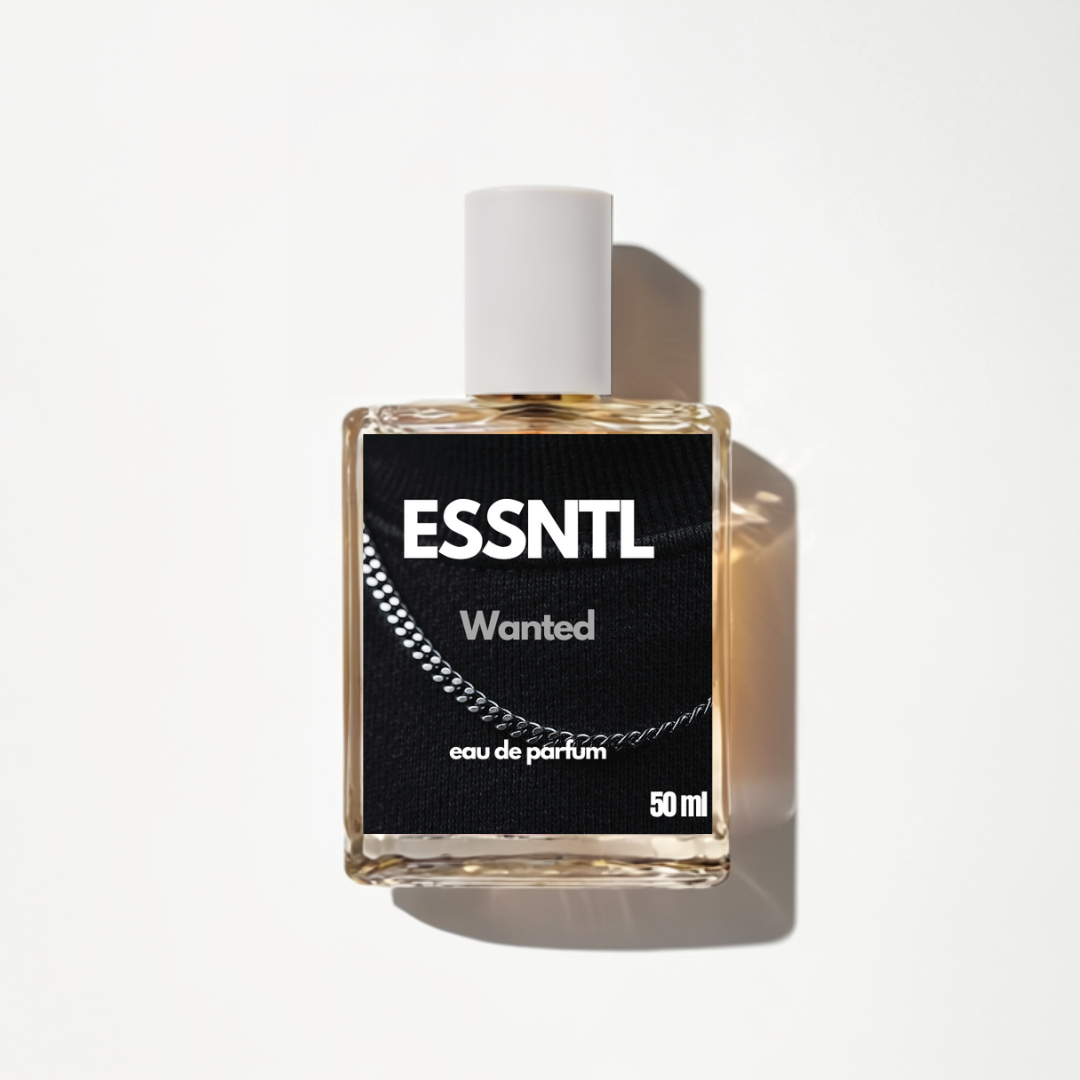 ESSNTL Wanted Perfume - Bold & Luxurious Spicy Woody Fragrance | 50ml Eau de Parfum | 20ml Eau de Parfum | Warm, Intense & Magnetic Scent | Long-Lasting Luxury Scent for Men | Classic & Clean Scent for Men