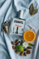 ESSNTL Victory Perfume - Powerful & Energetic Citrus Woody Fragrance | 50ml Eau de Parfum | 20ml Eau de Parfum | Bold, Fresh & Confident Scent | Long-Lasting Sporty Fragrance | Classic & Clean Scent for Men