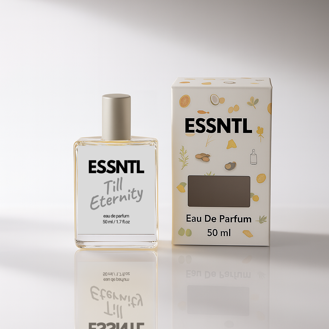 ESSNTL Till Eternity Perfume – Timeless & Romantic Floral Aromatic Fragrance | 50ml Eau de Parfum | Elegant, Fresh & Heartfelt Scent | Long-Lasting Unisex Perfume | Classic, Everlasting Signature Vibe