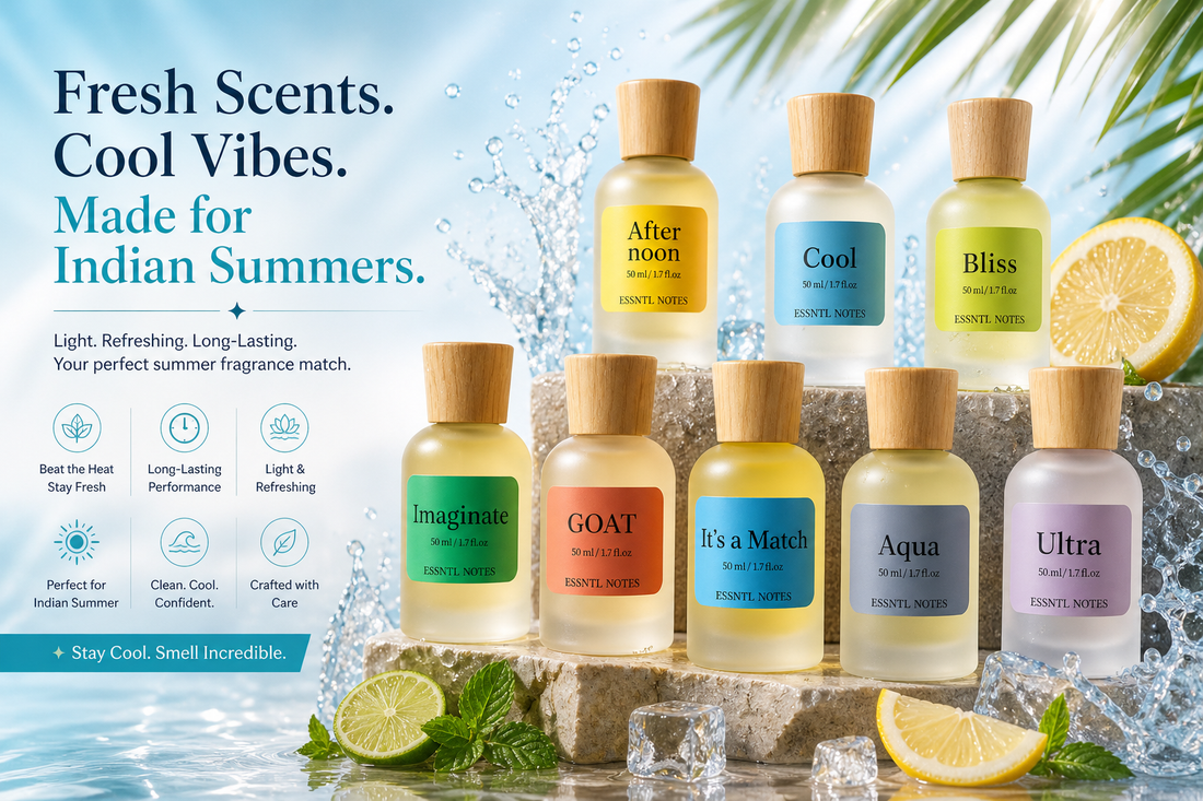 🌿 Best Fresh Perfumes for Indian Summer (2026): Stay Cool, Long-Lasting & Sweat-Proof