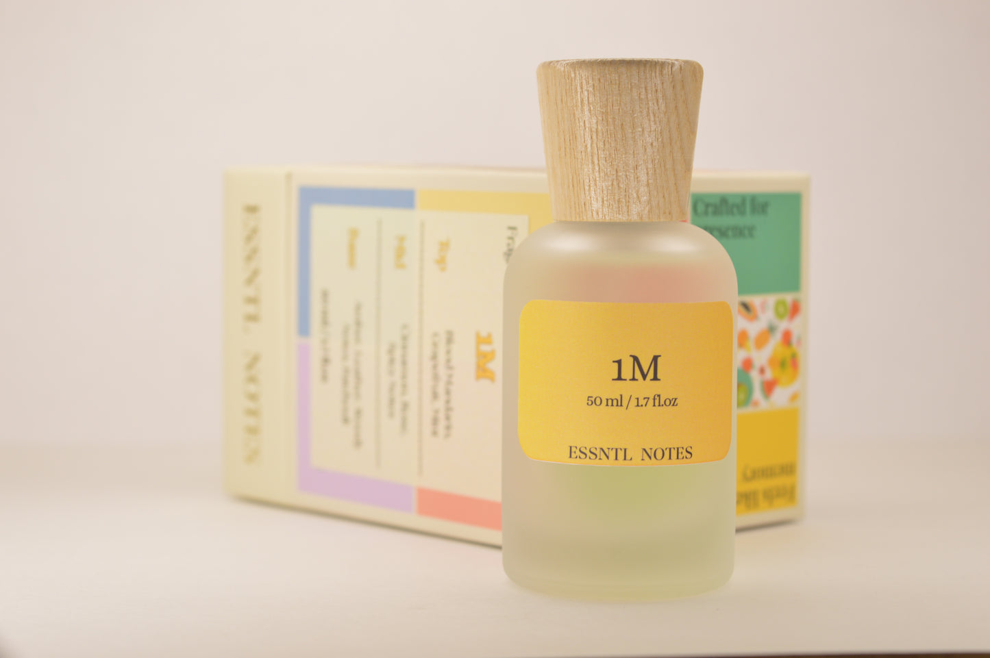 ESSNTL NOTES 1M Perfume - Bold & Luxurious Amber Woody Fragrance | 50ml Eau de Parfum | Spicy, Warm & Rich Scent | Long-Lasting Luxury Scent for both | Unisex Classic & Clean Scent