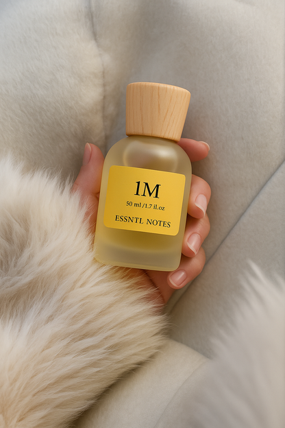 ESSNTL NOTES 1M Perfume - Bold & Luxurious Amber Woody Fragrance | 50ml Eau de Parfum | Spicy, Warm & Rich Scent | Long-Lasting Luxury Scent for both | Unisex Classic & Clean Scent