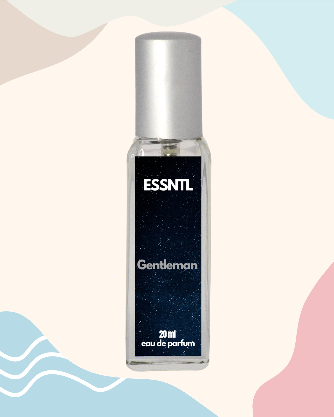 ESSNTL Gentleman Perfume - Rugged & Magnetic Spicy Woody Fragrance | 50ml Eau de Parfum | 20ml Eau de Parfum | Fresh, Confident & Bold Scent | Long-Lasting Signature Fragrance | Classic & Clean Scent for Men