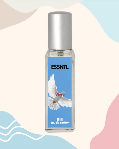 ESSNTL Vivre Perfume - Bold & Sensual Floral Amber Fragrance | 50ml Eau de Parfum | Radiant, Confident & Addictive Scent | Long-Lasting Luxury Scent for Women | Power & Elegance in Every Spritz