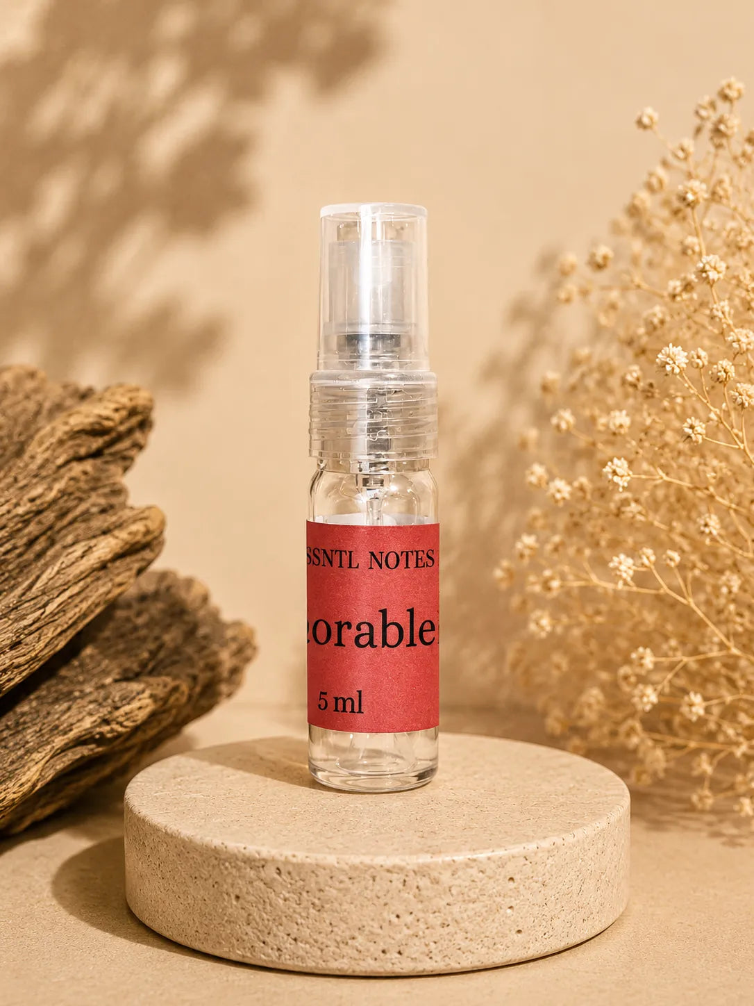 ESSNTL NOTES Adorable : Ylang-Ylang, Rose and Musk Fragrance perfume 5ml travel size