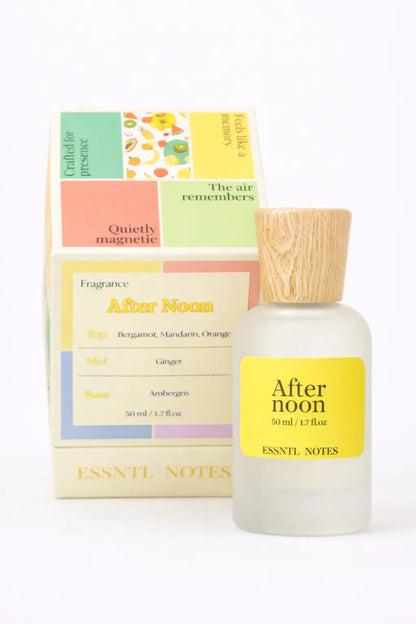 ESSNTL NOTES After Noon Fresh Uplifting Citrus Marine 50ml perfume, premium fragrance ideal for gifting, with premium gift box, ideal for gifting