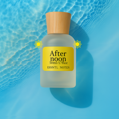 ESSNTL NOTES After Noon Perfume – Fresh & Uplifting Citrus Marine Fragrance | 50ml Eau de Parfum | Zesty, Energizing & Luxurious Scent | Long-Lasting Unisex Perfume | Bright, Modern Signature Vibe