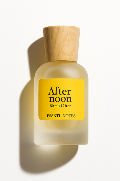 ESSNTL NOTES After Noon Perfume – Fresh & Uplifting Citrus Marine Fragrance | 50ml Eau de Parfum | Zesty, Energizing & Luxurious Scent | Long-Lasting Unisex Perfume | Bright, Modern Signature Vibe