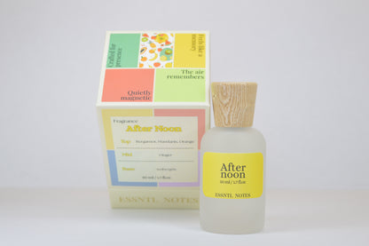 ESSNTL NOTES After Noon Perfume – Fresh & Uplifting Citrus Marine Fragrance | 50ml Eau de Parfum | Zesty, Energizing & Luxurious Scent | Long-Lasting Unisex Perfume | Bright, Modern Signature Vibe