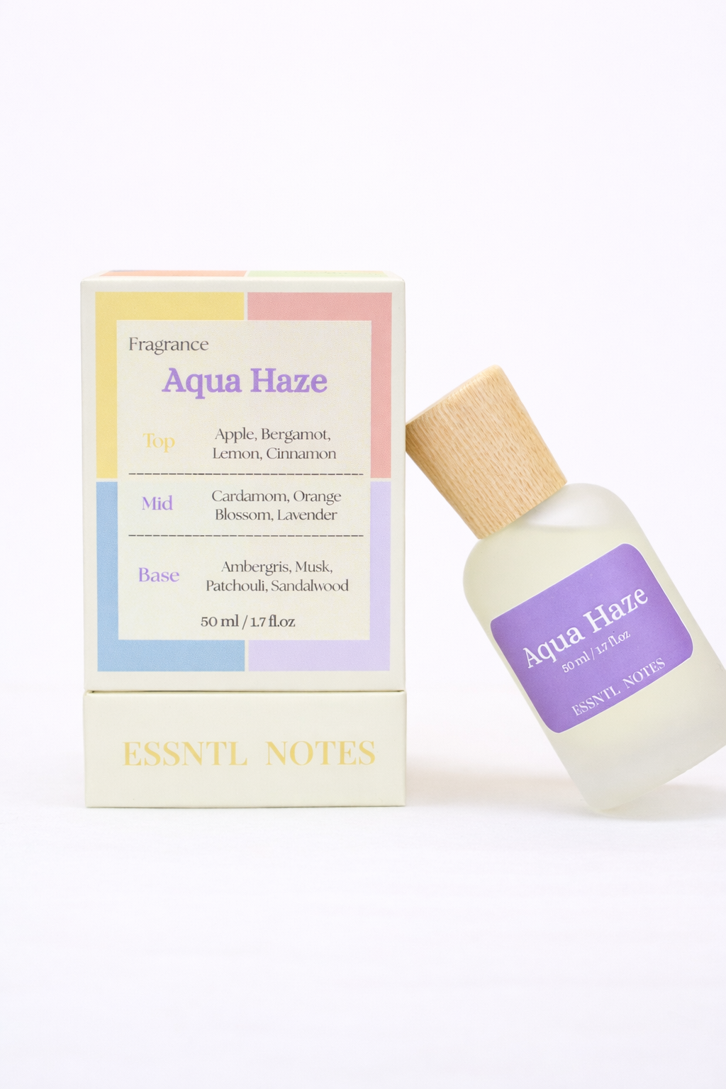 ESSNTL NOTES Aqua Haze Perfume | Fresh & Invigorating Aquatic Fruity Fragrance