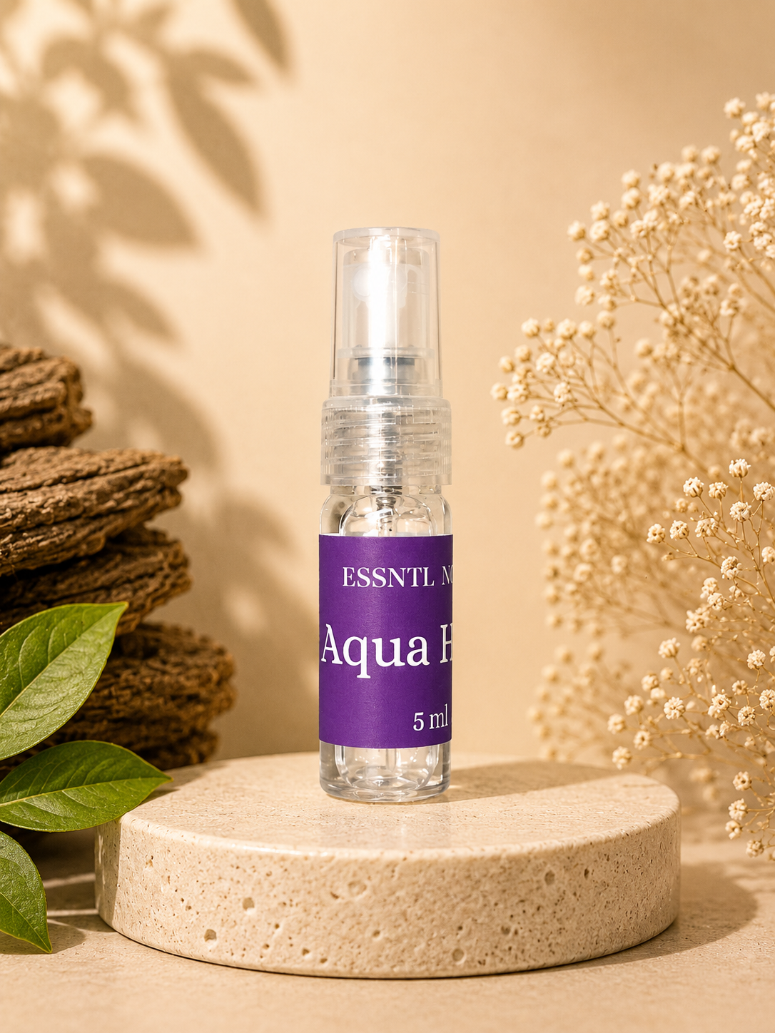 Aqua Haze 5ml Perfume Bottle by ESSNTL NOTES – Apple and Cardamom Fragrance