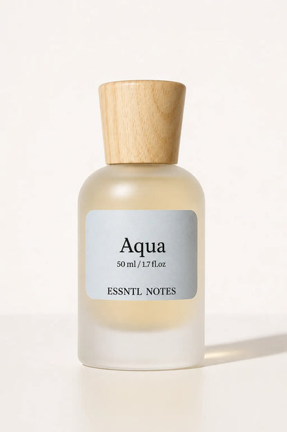 ESSNTL NOTES Aqua Timeless Elegant Marine Citrus 50ml , premium fragrance ideal for gifting