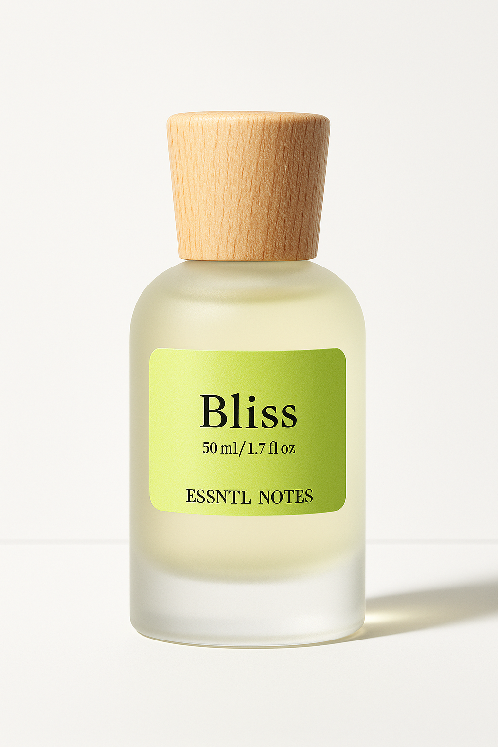 ESSNTL NOTES Bliss Perfume - Crisp & Clean Fresh Woody Fragrance | 50ml Eau de Parfum | Soft, Subtle & Inviting Scent | Long-Lasting Refreshing Fragrance | Classic & Clean Scent for Men & Women