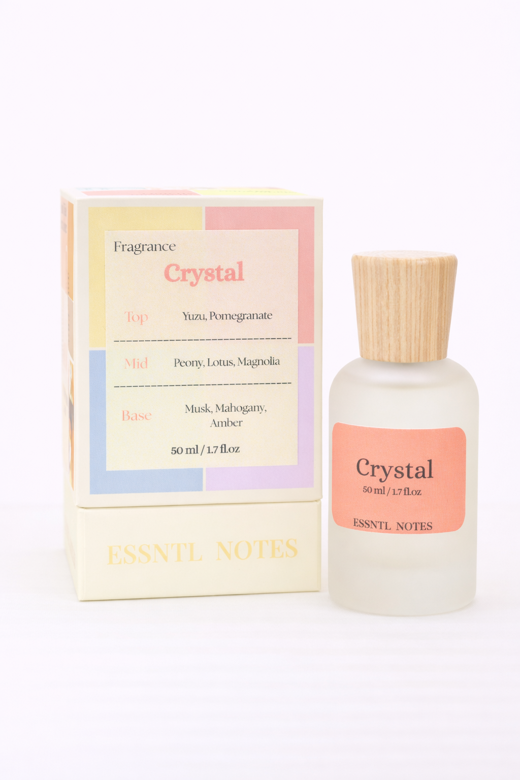ESSNTL NOTES Crystal Perfume | Fresh & Fruity Floral Fragrance