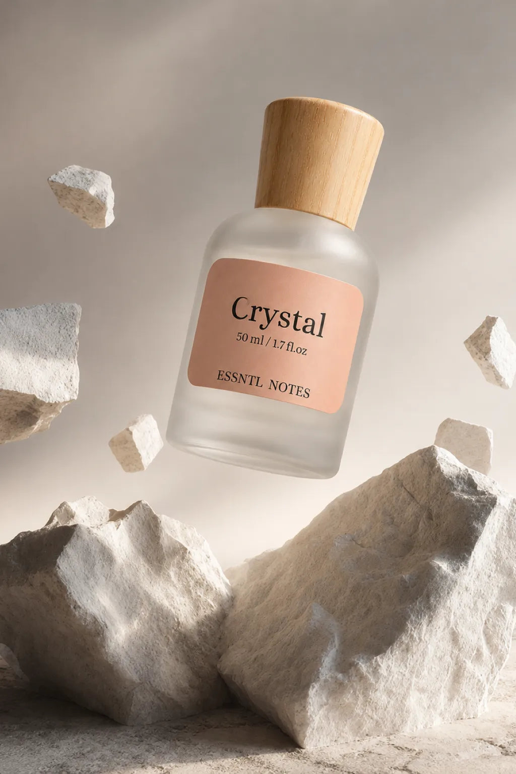 ESSNTL NOTES Crystal Fresh Fruity Floral 50ml , premium fragrance ideal for gifting