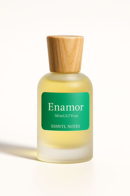 ESSNTL NOTES Enamor Perfume - Intense & Passionate Fresh Spicy Fragrance | 50ml Eau de Parfum | Warm, Invigorating & Magnetic Scent | Long-Lasting Romantic Fragrance | Classic & Clean Scent for Men & Women