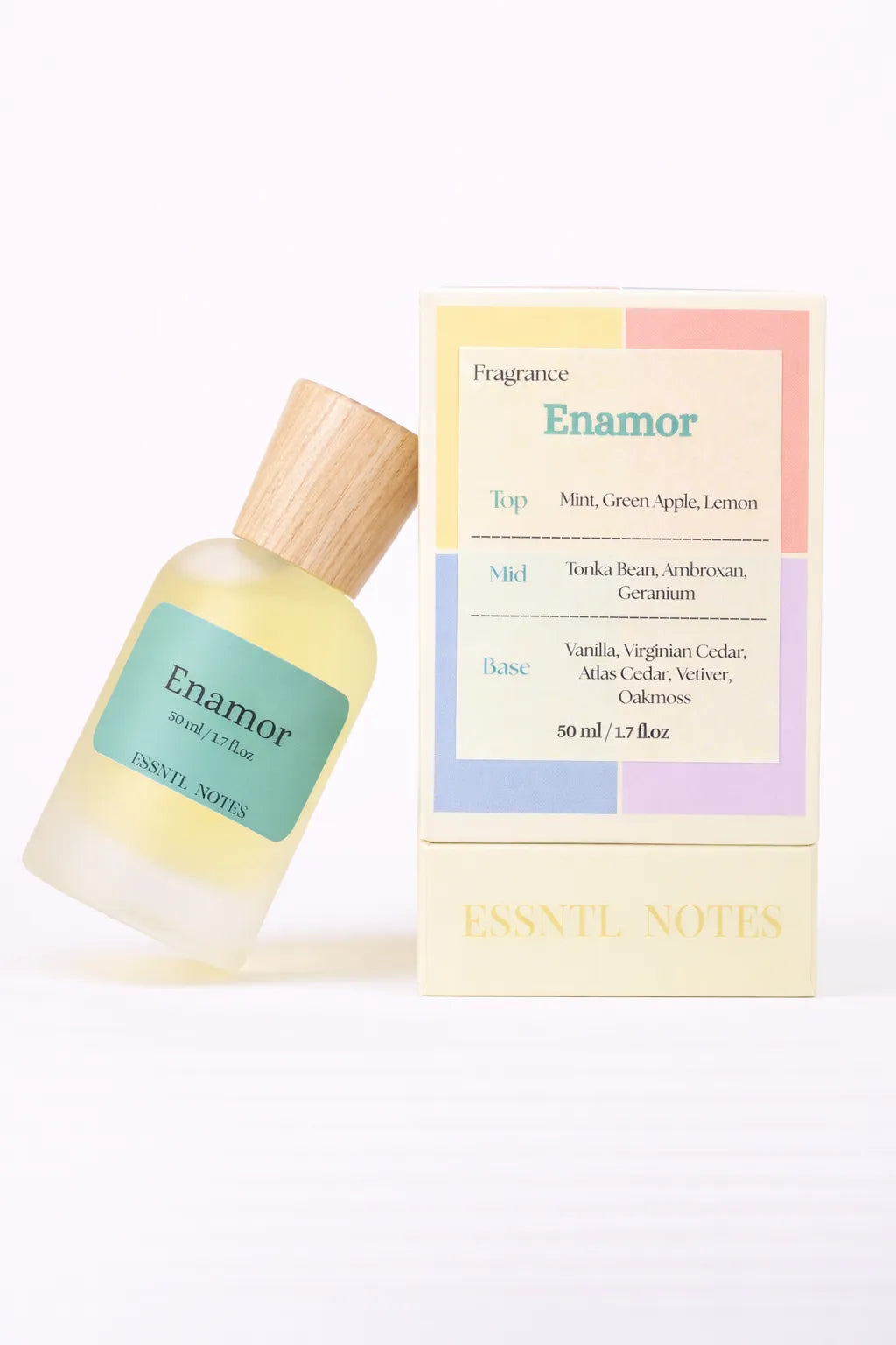 ESSNTL NOTES Enamor Intense Passionate Fresh Spicy 50ml perfume, premium fragrance ideal for gifting, with premium gift box, ideal for gifting