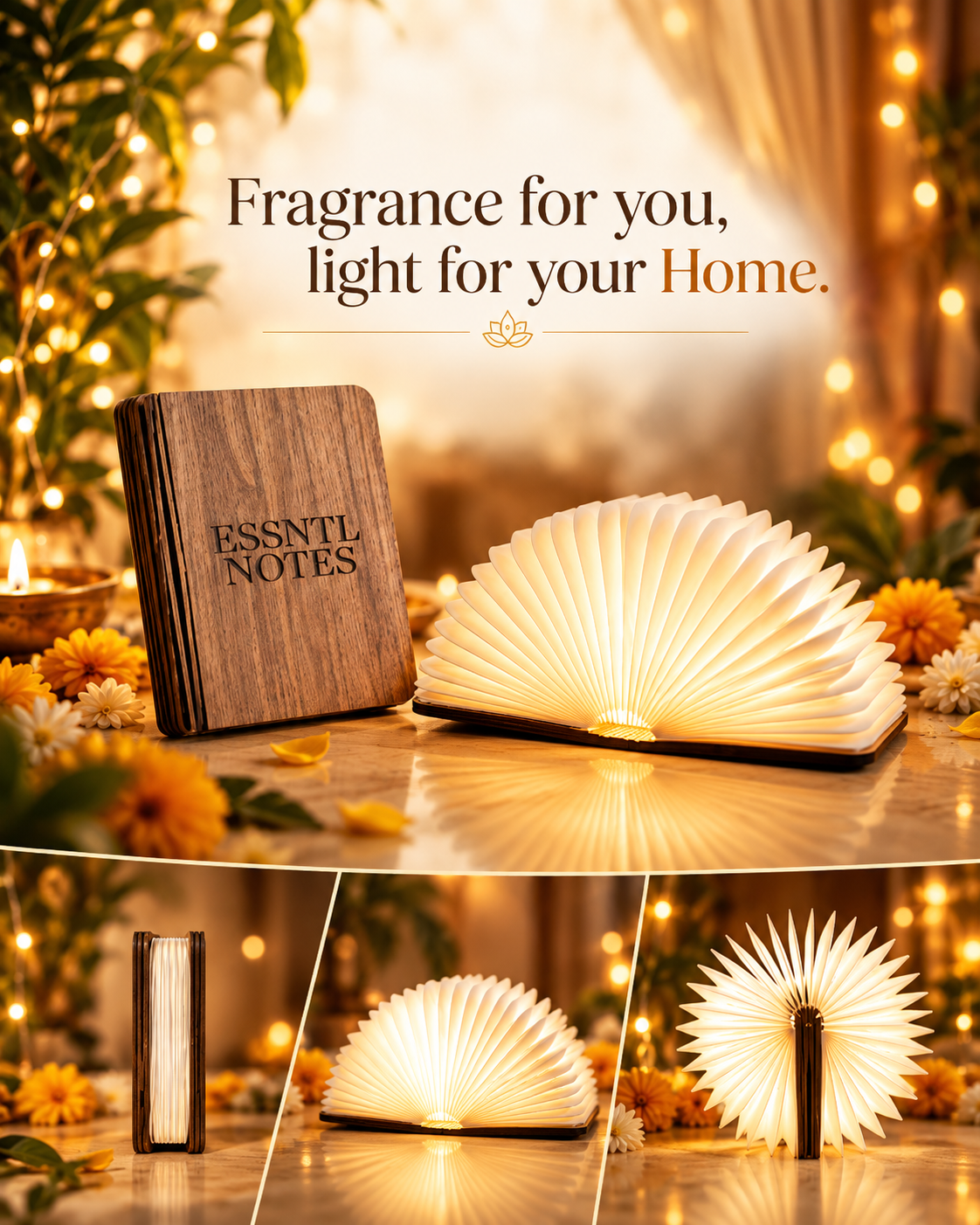 Diwali Book lamp