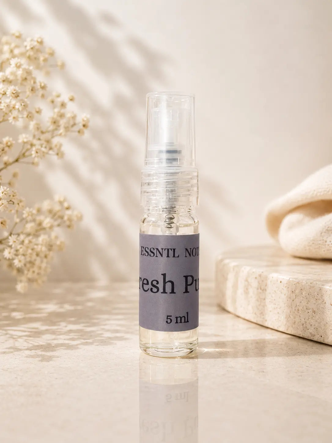 ESSNTL NOTES Fresh Pulse Fresh & Sweet Fragrance 5ml perfume sample for fragrance discovery and gifting