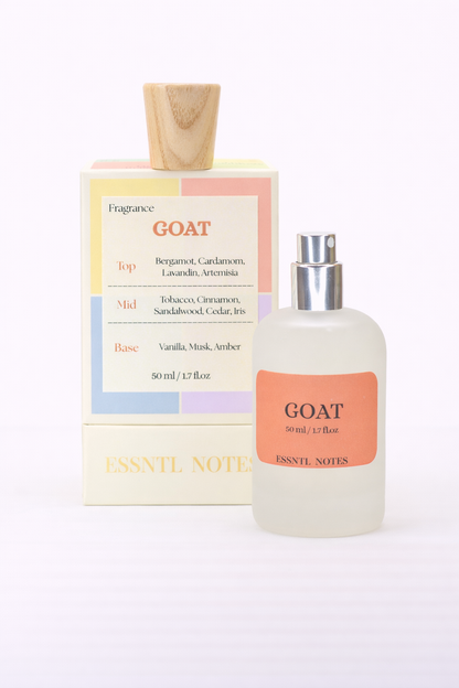 ESSNTL NOTES GOAT Perfume | Powerful & Dynamic Fresh Spicy Fragrance