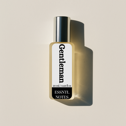 ESSNTL NOTES Gentleman Perfume - Rugged & Magnetic Spicy Woody Fragrance | 50ml Eau de Parfum | Fresh, Confident & Bold Scent | Long-Lasting Signature Fragrance | Unisex Classic & Clean Scent