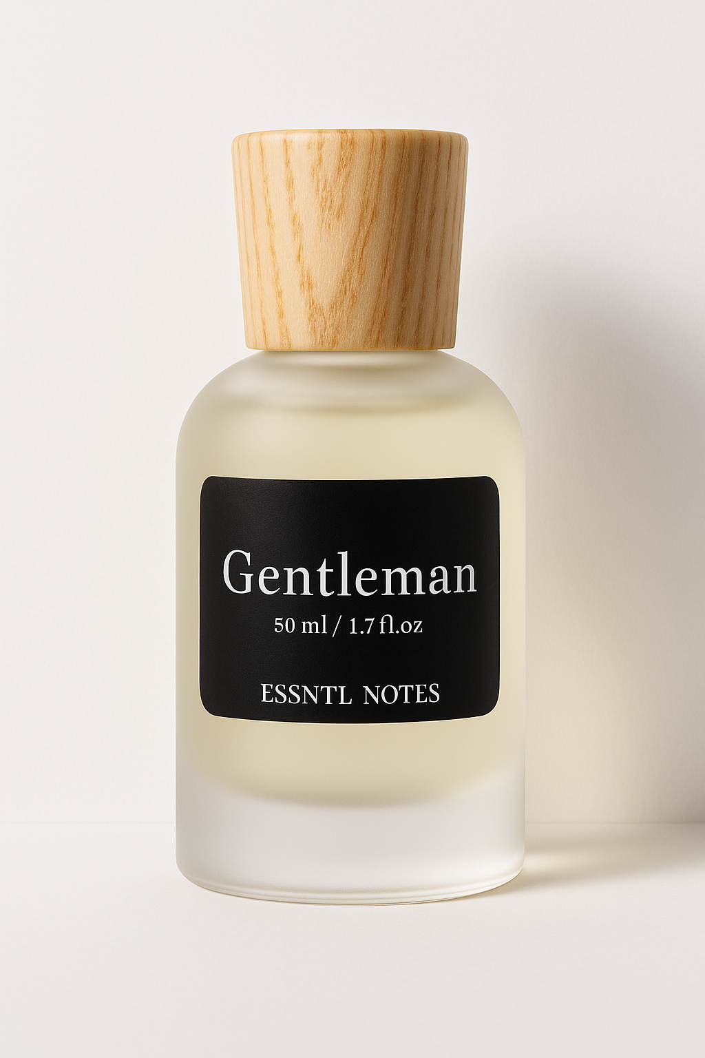 ESSNTL NOTES Gentleman Perfume - Rugged & Magnetic Spicy Woody Fragrance | 50ml Eau de Parfum | Fresh, Confident & Bold Scent | Long-Lasting Signature Fragrance | Unisex Classic & Clean Scent