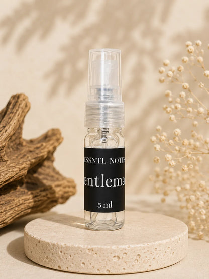 ESSNTL NOTES Gentleman : Bergamot, Sichuan Pepper and Lavender Fragrance perfume 5ml travel size