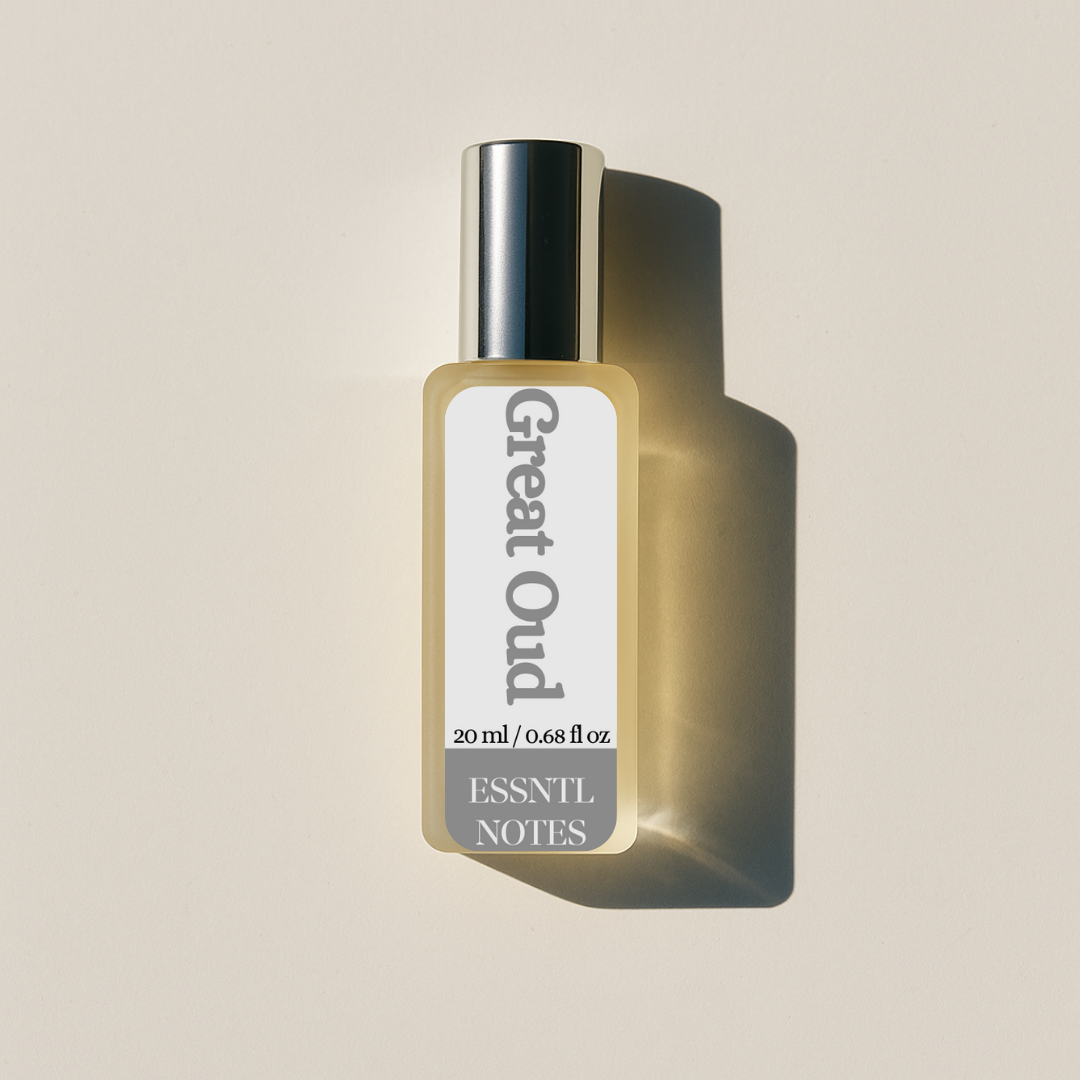 ESSNTL NOTES Great Oud Perfume – Powerful & Regal Spiced Oud Fragrance | 50ml Eau de Parfum | Deep, Dark & Commanding Scent | Long-Lasting Unisex Luxury Perfume | Majestic, Dominant Signature Vibe for Men & Women