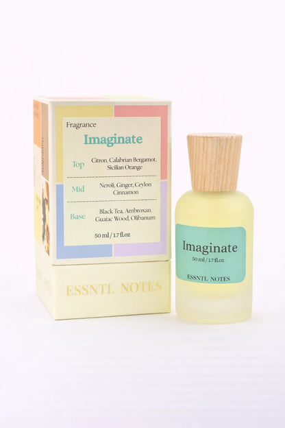 ESSNTL NOTES Imaginate Fresh Refined Citrus Aromatic 50ml perfume, premium fragrance ideal for gifting, with premium gift box, ideal for gifting