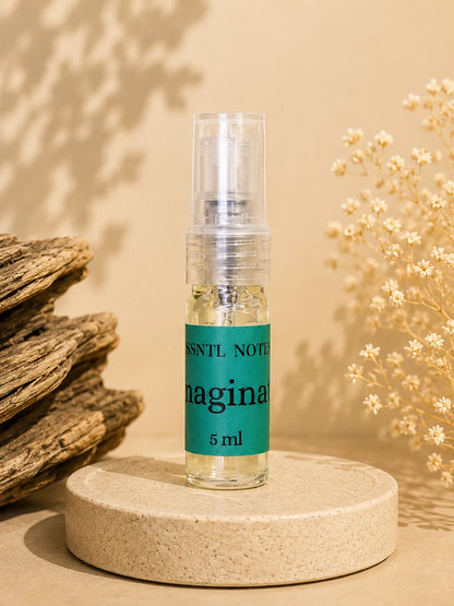 ESSNTL NOTES Imaginate Fresh Refined Citrus Aromatic 5ml perfume sample for fragrance discovery and gifting