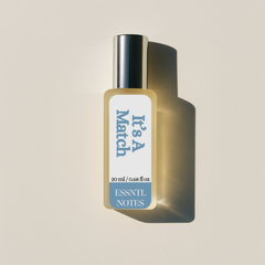 ESSNTL NOTES It's a Match Perfume - Fresh & Unique Citrus Floral Fragrance | 50ml Eau de Parfum | Clean, Elegant & Versatile Scent | Long-Lasting Everyday Fragrance | Classic & Clean Scent for Men & Women - 20 ml